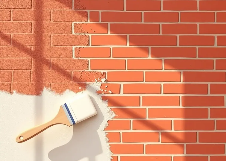 Ponçage et rebouchage des fissures avant mise en peinture